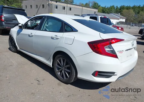 2019 Honda Civic Ex из США, поврежденный, VIN 19XFC1F3XKE006830